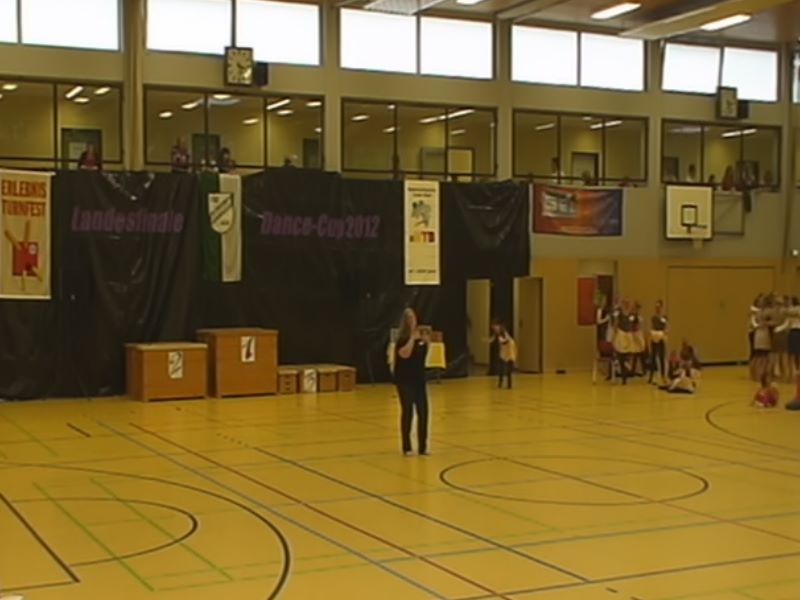 2012 - Beim Landesfinale Dance-Cup 2012 in Dörverden